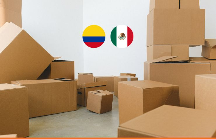 Mudanzas de Colombia a Mexico