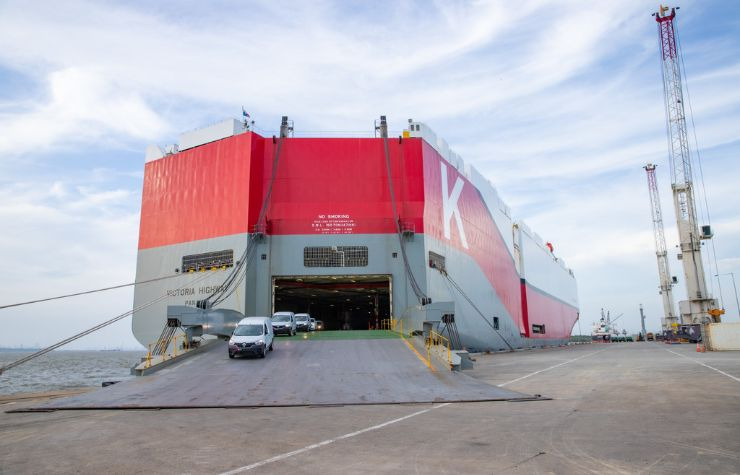 Transporte de Vehículos con Buques RoRo
